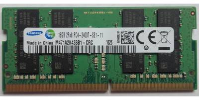Оперативная память Samsung So-Dimm Original DDR4 16Gb 2400MHz CL15 M471A2K43BB1-CRC
