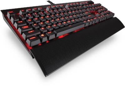 Клавиатура Corsair K70 LUX Mechanical Gaming Red LED Cherry MX Red CH-9101020-NA