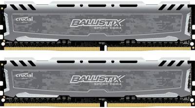 Оперативная память Crucial Ballistix Sport LT DDR4 8Gb (2x4Gb) 2400Mhz CL16 Kit BLS2C4G4D240FSB