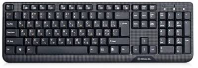Клавиатура REAL-EL Standard 500 USB Black EL123100010