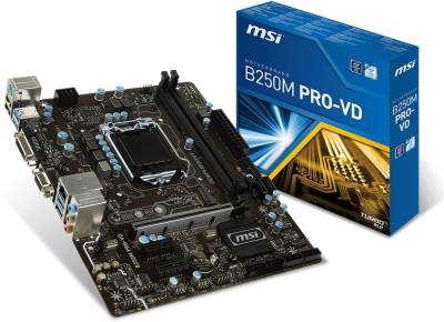 Материнская плата MSI B250M PRO-VD