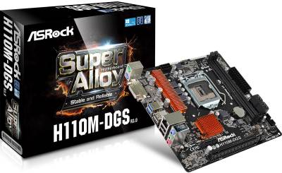 Материнская плата ASRock H110M-DGS R3.0