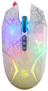 Мышка A4Tech Bloody N50 Light Strike Neon White 4711421920971