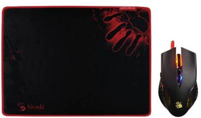 Мышка A4Tech Bloody Q50 + MousePad B-081 Bundle Q5081S