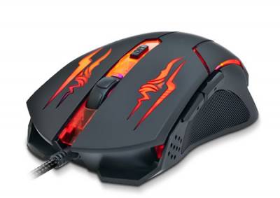Мышка REAL-EL RM-520 Black EL123200020