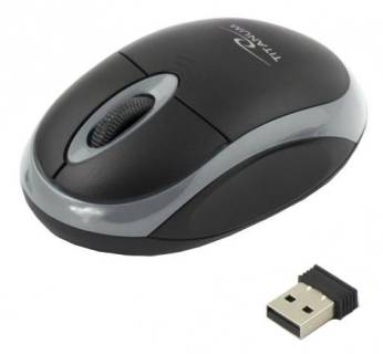 Мышка Esperanza Titanum Wireless Black/Grey TM116E