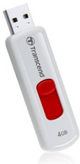 Флеш-память USB Transcend JetFlash 530 4Gb White USB 2.0 TS4GJF530