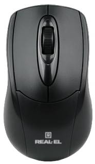 Мышка REAL-EL RM-207 USB Black EL123200015