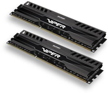 Оперативная память Patriot Viper 3 Black DDR3 16Gb (2x8Gb) 1866MHz CL10 Kit PV316G186C0K