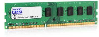 Оперативная память Goodram DDR3 4Gb 1333MHz CL9 GR1333D364L9S/4G