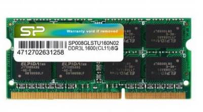 Оперативная память Silicon Power So-Dimm DDR3 8Gb 1600MHz CL11 SP008GLSTU160N02