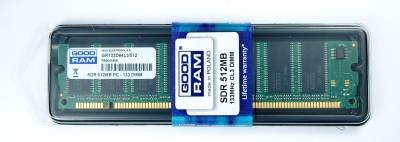 Оперативная память Goodram SDRAM 512Mb 133MHz CL3 GR133D64L3/512