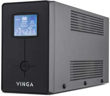 ИБП Vinga LCD 800VA metal case VPC-800M