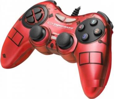 Игровой контроллер Esperanza Fighter Red EG105R