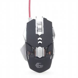 Мышка Gembird MUSG-05 Black/Silver USB