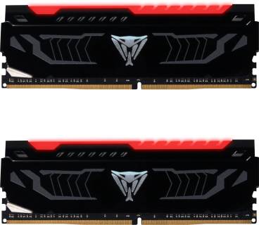 Оперативная память Patriot Viper Red Led DDR4 16Gb (2x8Gb) 2666MHz CL15 Kit PVLR416G266C5K