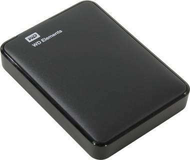 Внешний HDD Western Digital Elements Portable 4Tb Black USB 3.0 WDBU6Y0040BBK-WESN