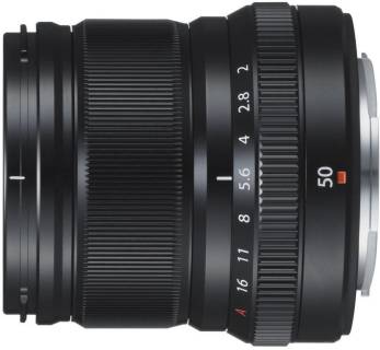 Объектив Fujifilm XF 50mm F2.0 R WR Black 16536611