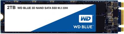 Внутренний HDD/SSD Western Digital Blue 2Tb M.2 2280 TLC WDS200T2B0B