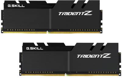Оперативная память G.Skill Trident Z  Black H/White logo DDR4 32Gb (2x16Gb) 4000MHz CL19 Kit F4-4000C19D-32GTZKK