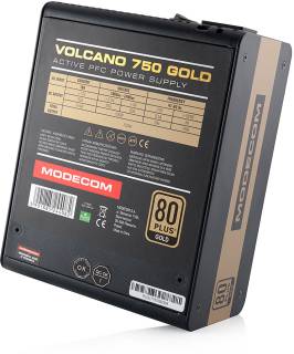 Блок питания Modecom Volcano 750 Gold ZAS-MC90-SM-750-ATX-VOLCANO-GOLD