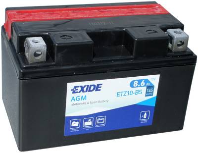 Exide AGM 8.6Ah-12v ETZ10-BS