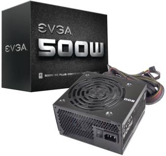 Блок питания EVGA 500 W1 80+ 100-W1-0500-K2