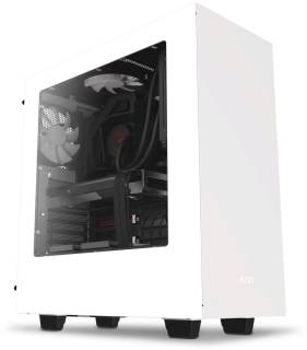 Корпус NZXT S340 WHITE/PURPLE