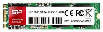 Внутренний HDD/SSD Silicon Power A55 512Gb M.2 2280 TLC SP512GBSS3A55M28