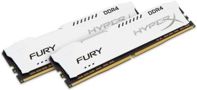 Оперативная память Kingston HyperX Fury White DDR4 32Gb (2x16Gb) 3466MHz CL19 Kit HX434C19FWK2/32