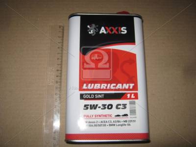 Axxis 5W-30 C3 504/507 5W-30 C3 504/507 1л