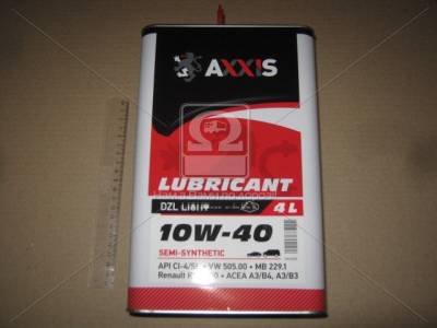 Axxis 10W-40 DZL Light 10W-40 DZL Light 4л