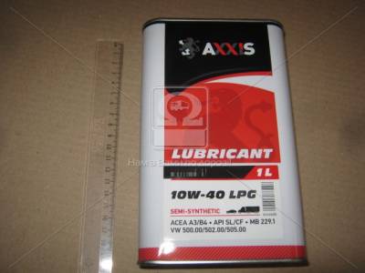 Axxis 10W-40 LPG Power A 10W-40 LPG Power A 1л