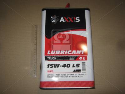 Axxis TRUCK 15W-40 LS SHPD TRUCK 15W-40 LS SHPD 4л