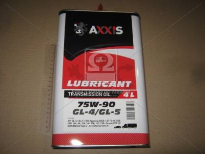 Axxis 75W-90 GL-4 / GL-5 75W-90 GL-4 / GL-5 4л