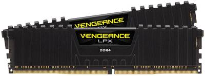 Оперативная память Corsair Vengeance LPX Black DDR4 16Gb (2x8Gb) 3000MHz CL16 Kit CMK16GX4M2D3000C16