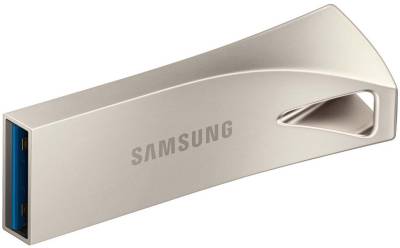 Флеш-память USB Samsung Bar Plus 64GB Champagne Silver USB 3.1 MUF-64BE3/APC