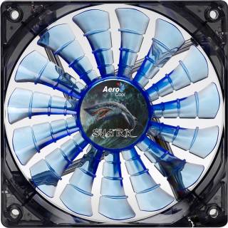 Вентилятор AeroCool Shark Fan 120mm (Blue) Retail