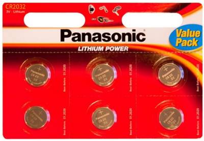 Батарейка Panasonic CR-2032EL/6B