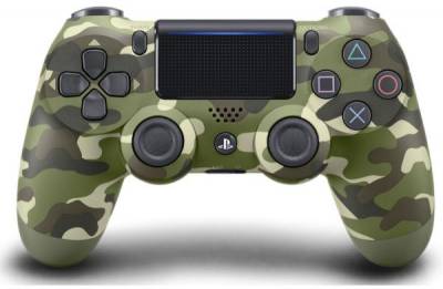 Игровой контроллер Sony PlayStation Dualshock v2 Green Cammo 9895152
