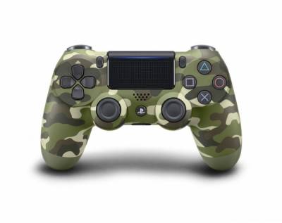 Игровой контроллер Sony DualShock 4 V2 Green Camouflage