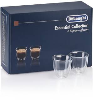 Delonghi Набор стаканов эспрессо  DLSC300 ESPRESSO 6x60 мл 5513296651