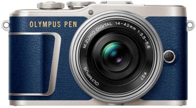 Фотоаппарат Olympus PEN E-PL9 14-42mm Pancake Zoom Kit blue/silver V205092UE000