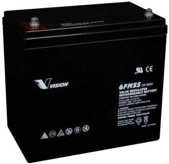 Аккумуляторная батарея Vision FM 12V 55Ah 6FM55E-X