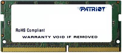 Оперативная память Patriot So-Dimm Signature Line DDR4 8Gb 2400MHz CL17 PSD48G240082S