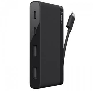 Разветвитель Belkin Mini Type-C 4-Port F4U090btBLK