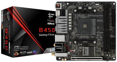 Материнская плата ASRock Fatal1ty B450 Gaming-ITX/ac