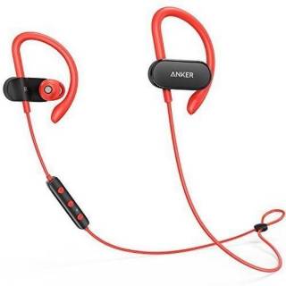Наушники ANKER SoundBuds Curve Black/Red A3263HL1