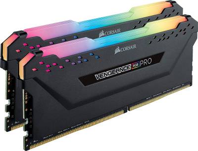 Оперативная память Corsair Vengeance RGB Pro DDR4 16Gb (2x8Gb) 3000MHz CL15 Kit CMW16GX4M2C3000C15