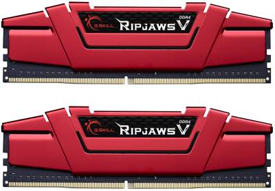 Оперативная память G.Skill RipjawsV Red DDR4 16Gb (2x8Gb) 3000MHz CL16 Kit F4-3000C16D-16GVRB